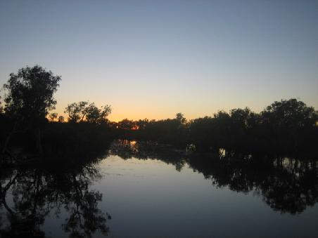 Sonnenaufgang.