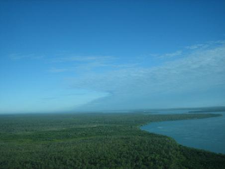 Blick ueber Bathurst Island.