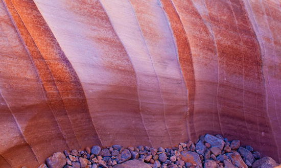 Bunt, bunter, am buntesten sind die Felswände im Valley of Fire State Park