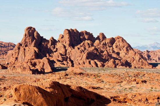 Der Valley of Fire State Park ist nur eine gute Fahrstunden von Las Vegas entfernt