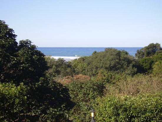 blick von unserem hostel aufs meer