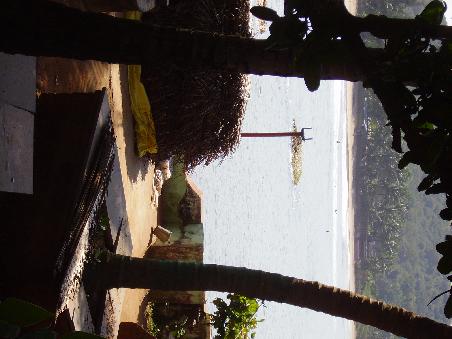 Blick aus meinem Zimmer am kuttlee beach