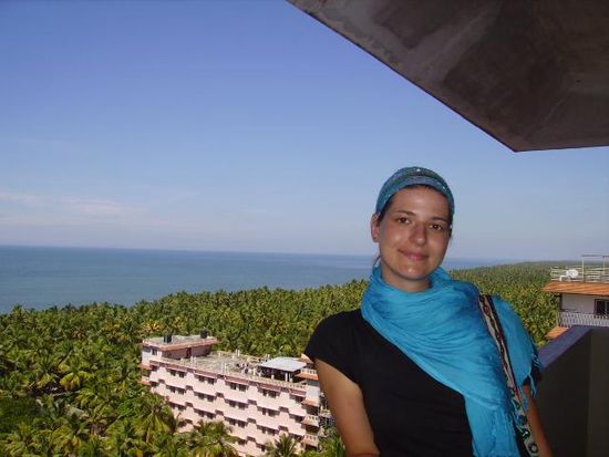der ausblick und ich