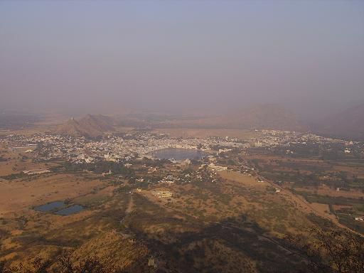 pushkar von oben