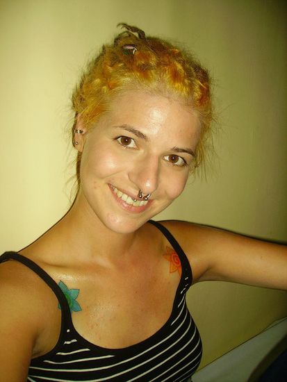 irgendwas ist anders.. oh ja, sie ist blond! 