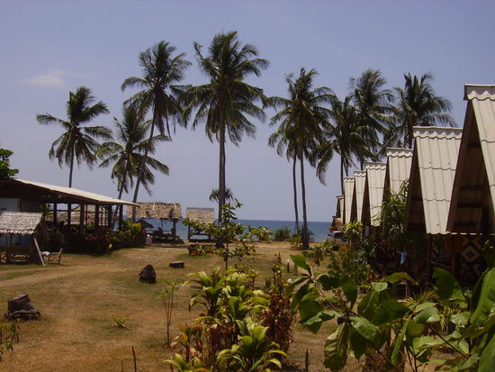 Khlong khong bay bungalows. unser ausblick!