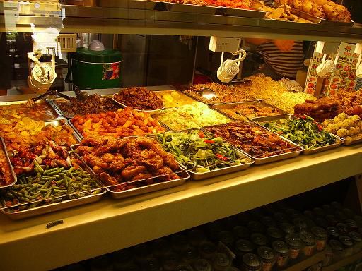 und das ganze buffet