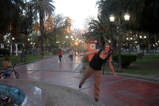 Abends auf der Plaza