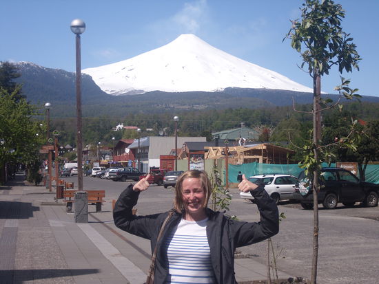 Da issa: der Villarrica, 2847 m
