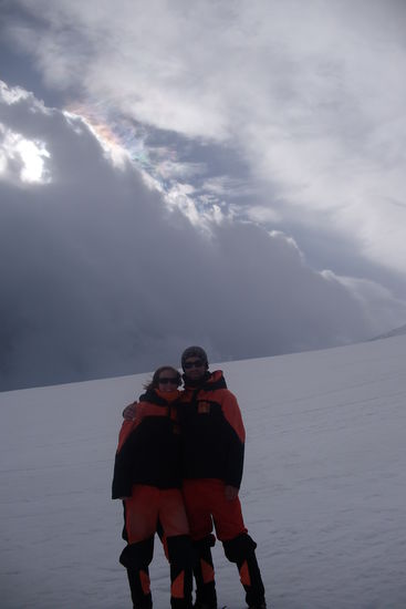 Angekommen auf dem ersten Plateau