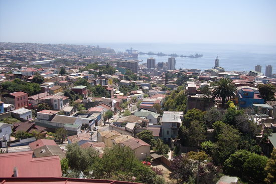 Blick aus Nerudas Schlafzimmer...das Haus wuerden wir uebrigens alternativ auch nehmen.