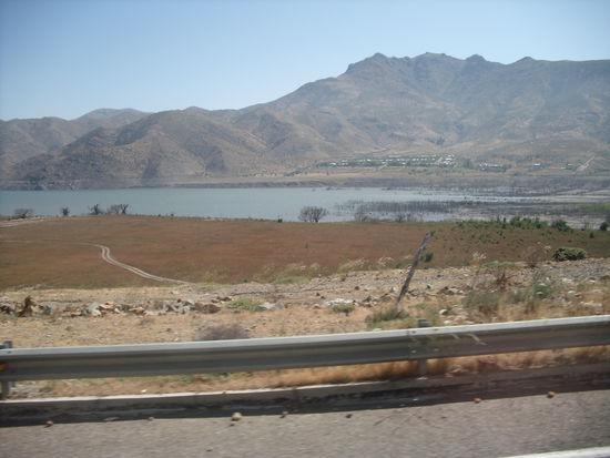 Normalerweise unter Wasser liegende Bereiche - auch hier hat es im letzten Jahr zu wenig geregnet