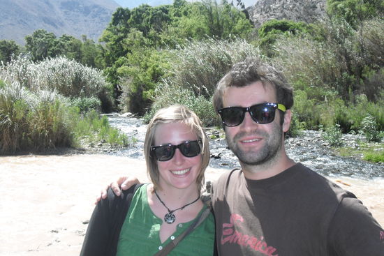 Zusammenfluss vom Rio Claro und dem brauen Fluss, dessen Name uns nicht mehr einfaellt