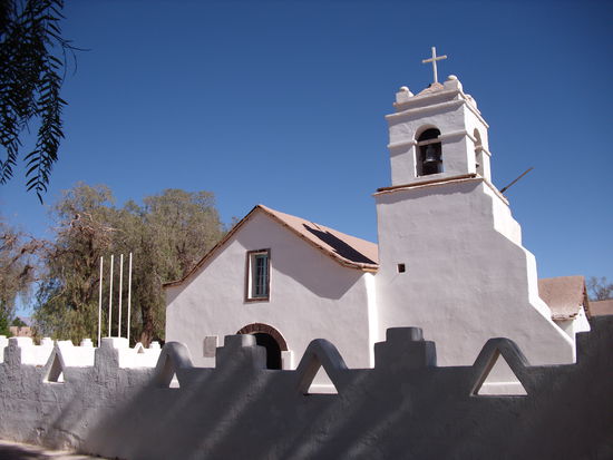 San Pedros Kirche an der Plaza