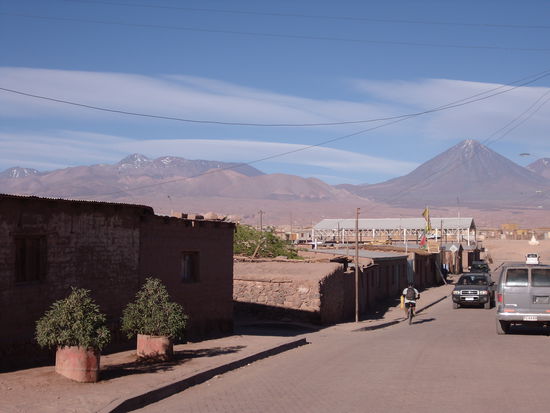 San Pedros Hausvulkan, stolze 6000 m hoch