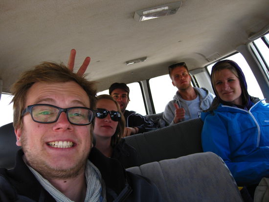 Unser Jeep von innen