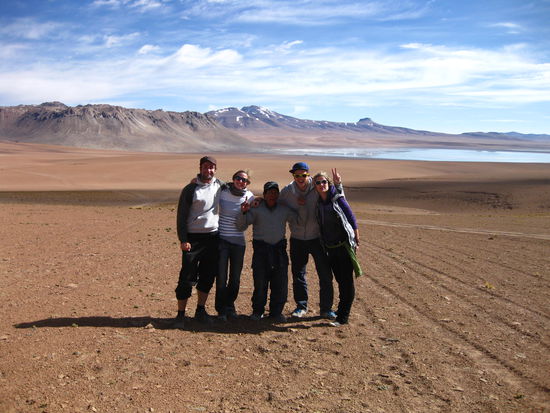 Mit unserem Fahrer Gregori