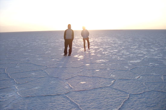 Ein erster Vorgeschmack auf das gleissend helle Tageslicht