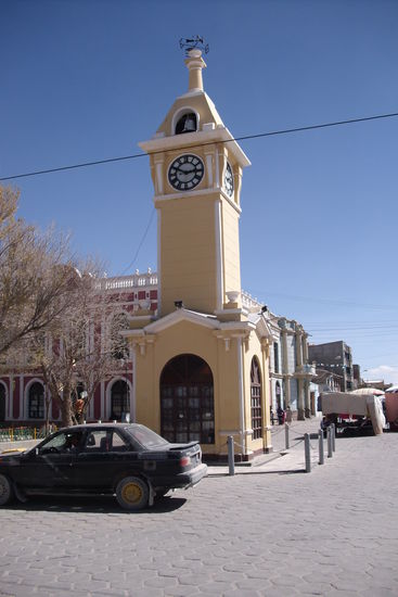 Uhrenturm von Uyuni