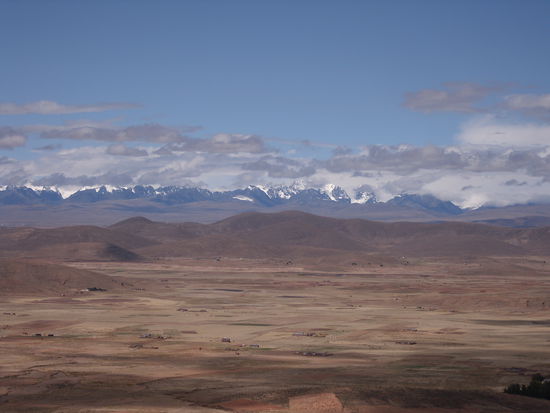 Blick zur Kordilliera Real