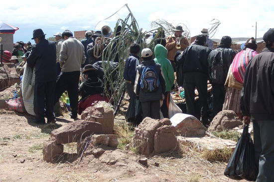 Blaskapelle auf dem Friedhof