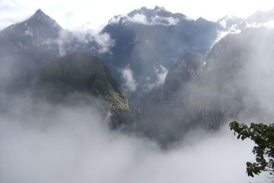 Noch liegt alles um uns im Nebel...