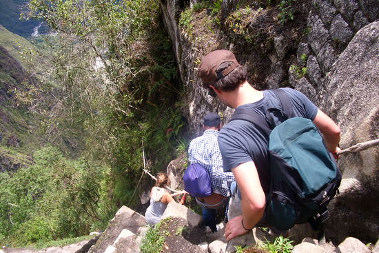 Beim Abstieg gab es ueberall Naturschoenheiten zu bestaunen...besonders fuer Andi 