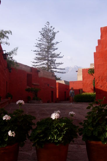 Blick auf den Vulkan Misti