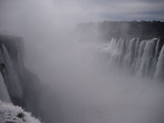 Garganta del Diablo, quasi flussabwaerts.