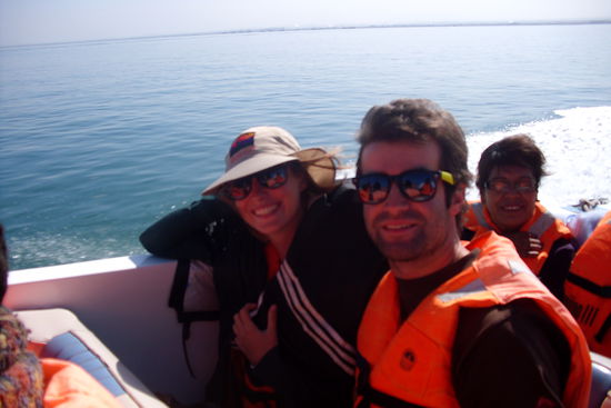 Hut als Schutz gegen die Sonne...und Guano 