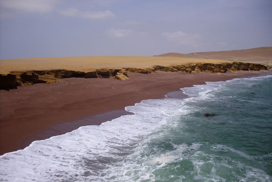 Playa Roja, der rote Strand