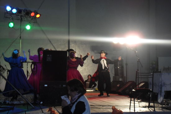 Ein bisschen Folklore gabs natürlich auch