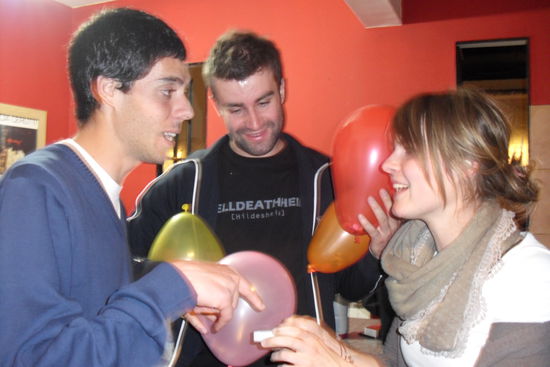 Was war doch gleich in welchem Luftballon?