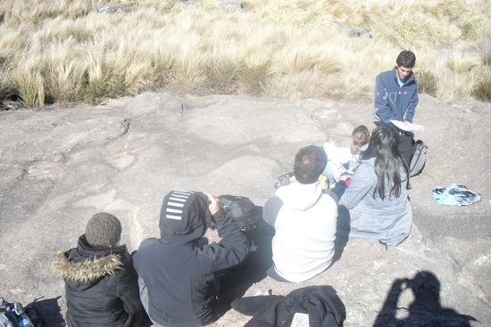 Mittagspause und Tagesplanung