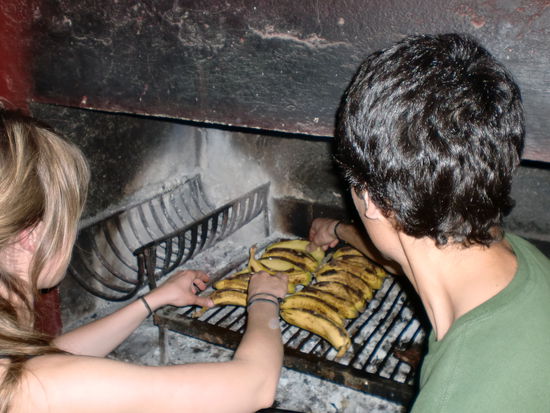 Schokobananen vom Grill