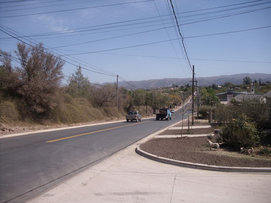 ...aber mit schönem Ausblick auf die "Sierras von Cordoba".