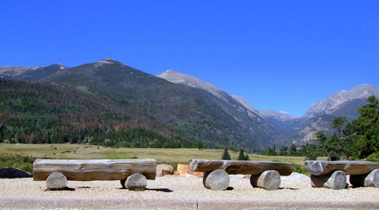 Der blaue Himmel täuscht: in der Höhe wird es bitter kalt und windig.
