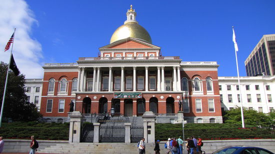 State Hous von Massachusetts.