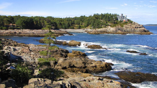 Wochenendhaus mit Meerblick.