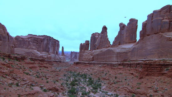 Der Bereich Courthouse gleich zu Beginn des Arches NP.