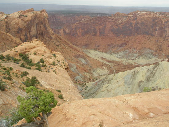 Aber auch solche Ausblicke lassen das Herz höher schlagen. Dazu muss man allerdings schon eine gute Stunde "landeinwärts" gehen.