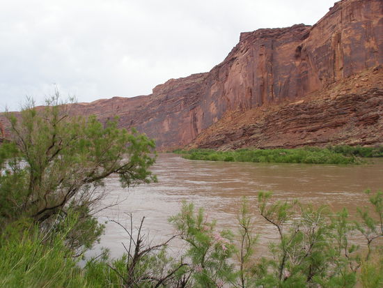 Und unten wartet der Colorado.