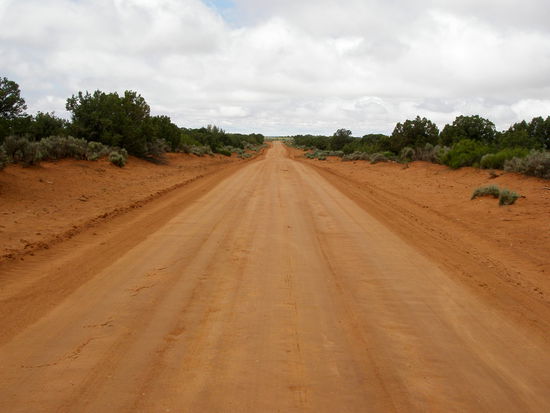 Dirt Road zum Muley Point.