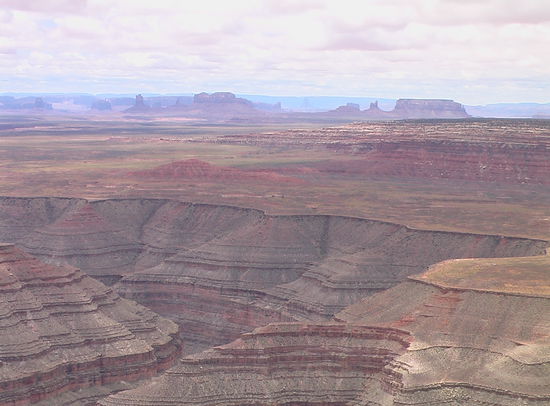 Atemberaubende Blicke in die Schluchten des San Juan River.