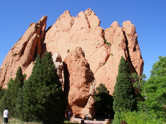 Der Park wird von den Einheimischen sehr viel besucht.