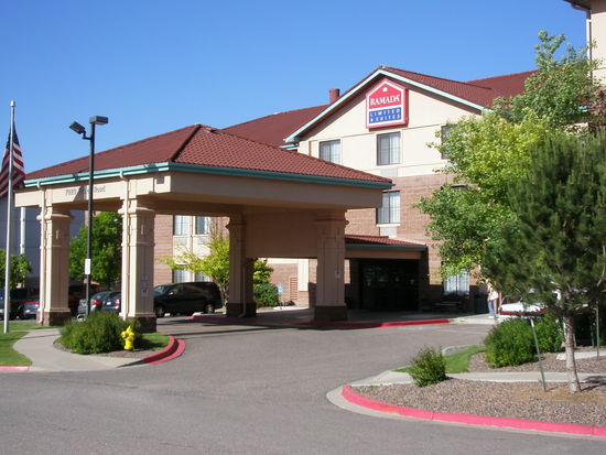 Ein letzter Blick zurück zu unserem "Stammhotel" am Flughafen in Denver.