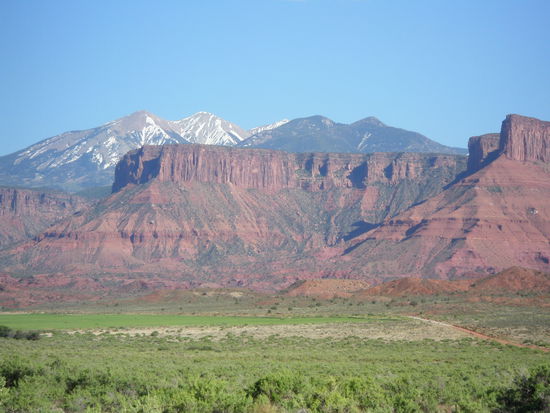 Nur noch wenige Minuten bis Moab.