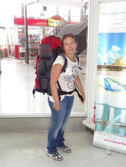 Der Rucksack ist unser ständiger Begleiter