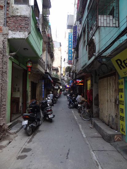 In der Altstadt hat es sehr viele enge Gassen... da kann man sich schnell mal verirren.