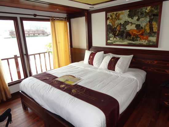 Wir haben uns eine Suite genommen... man gönnt sich ja sonst nichts im Leben... wir hatten sogar ein Balkon.